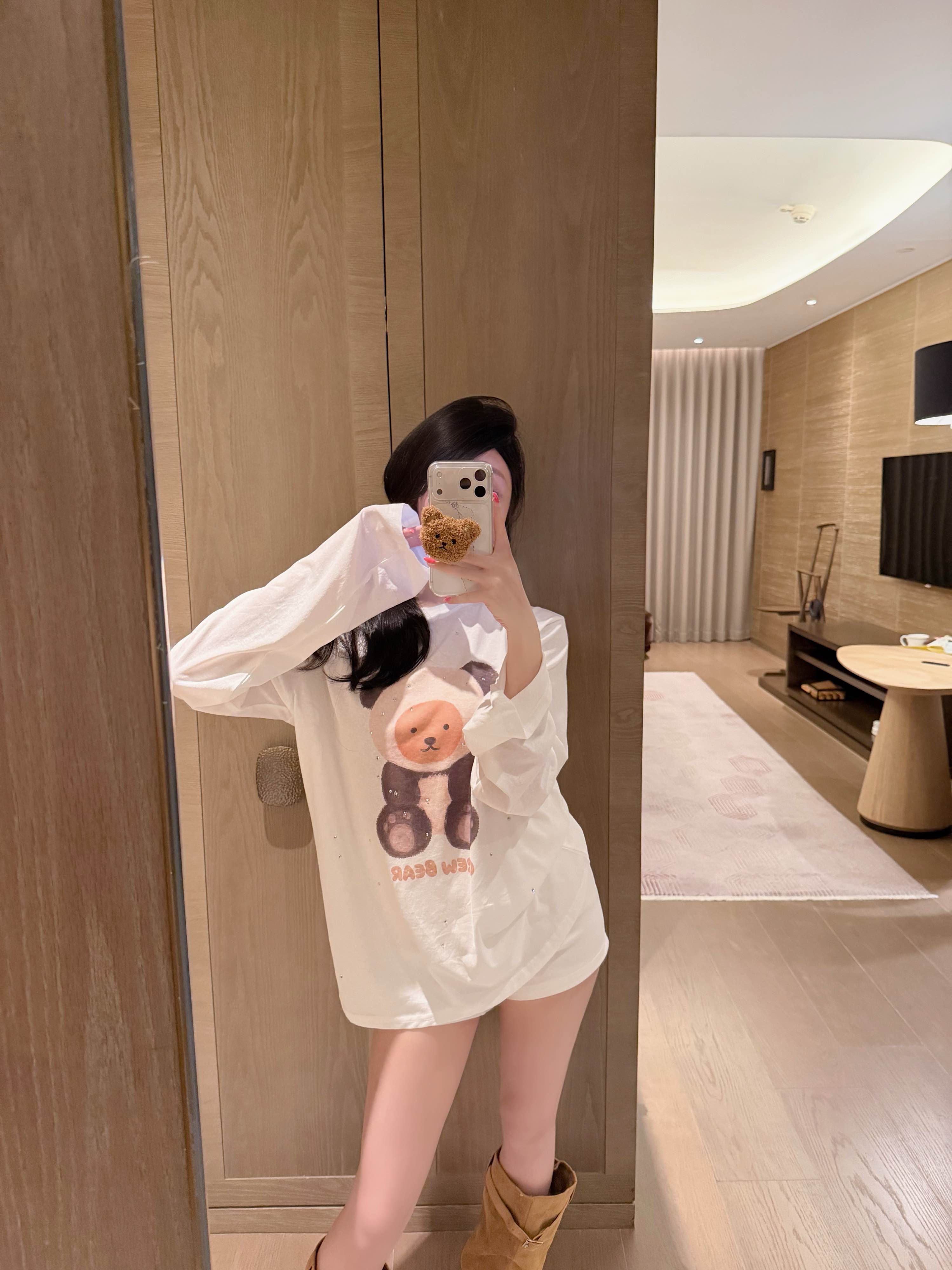Cute Korean Panda Shirt