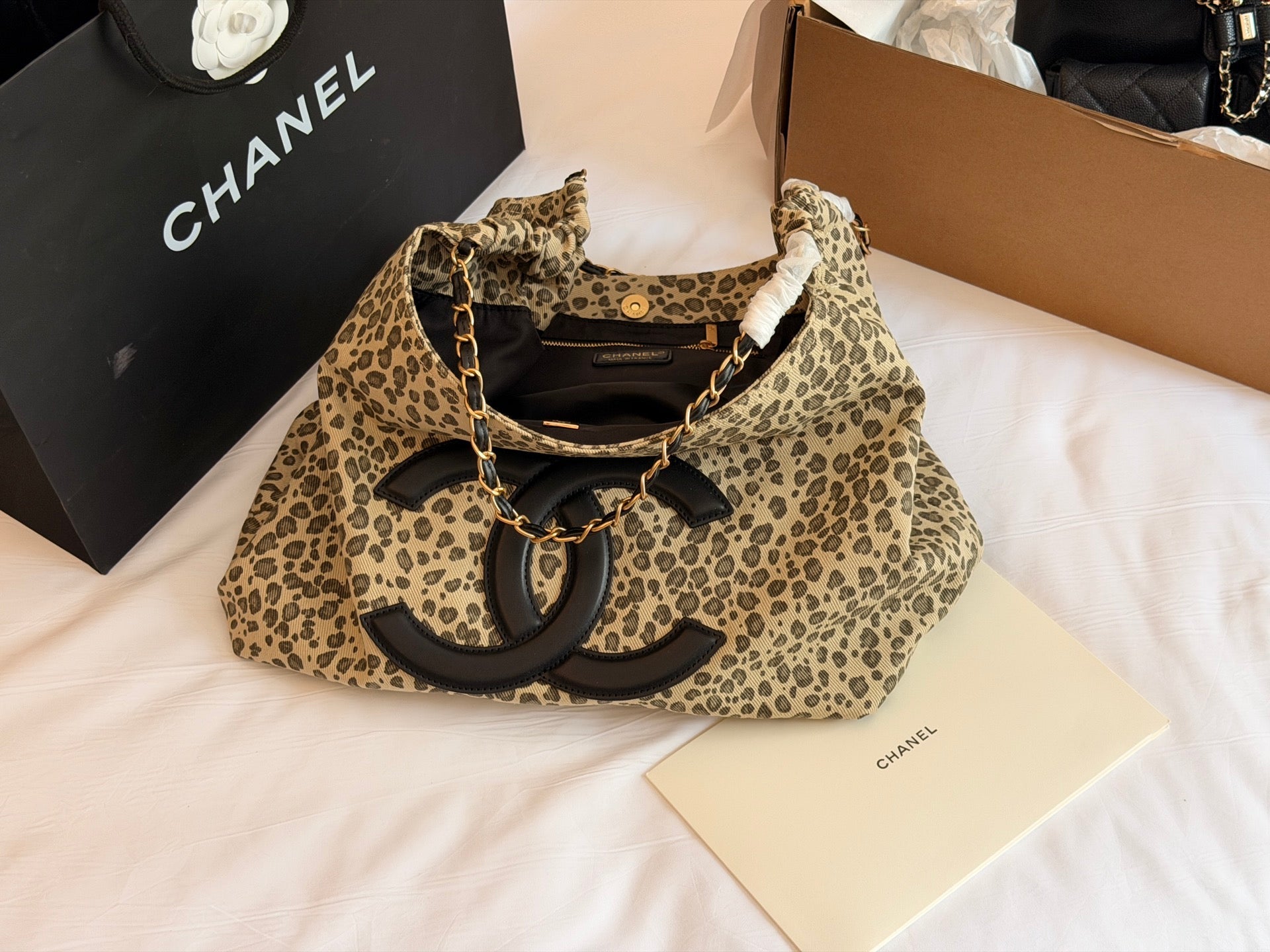 Chanel Printed Tote Bag