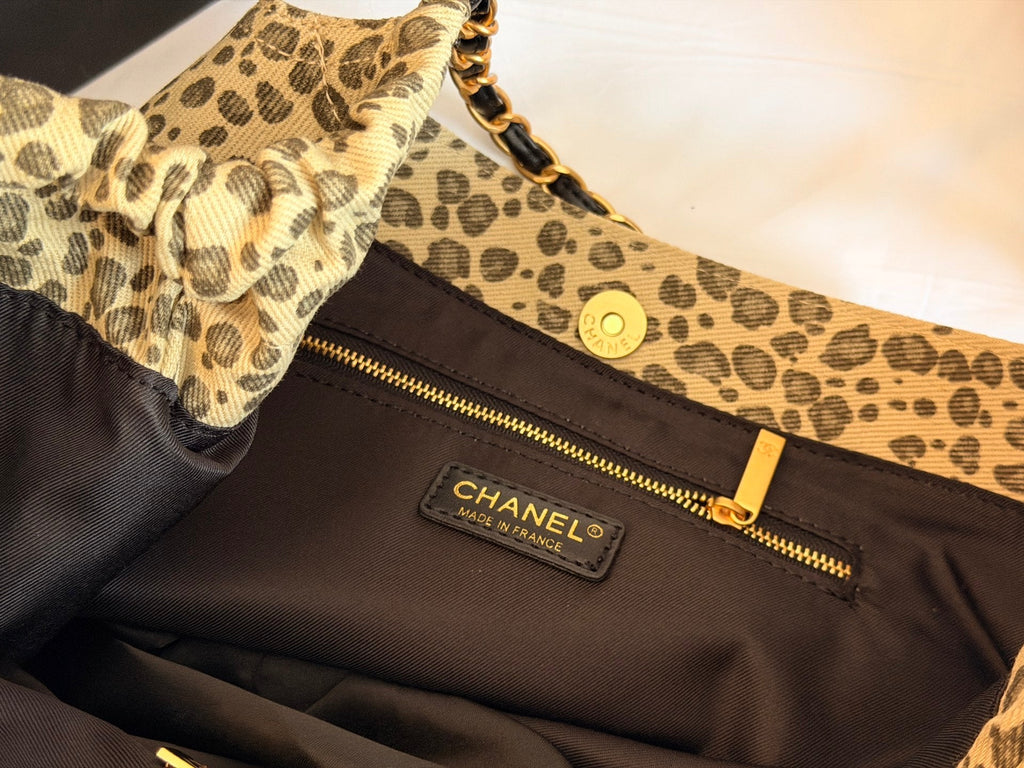 Chanel Printed Tote Bag