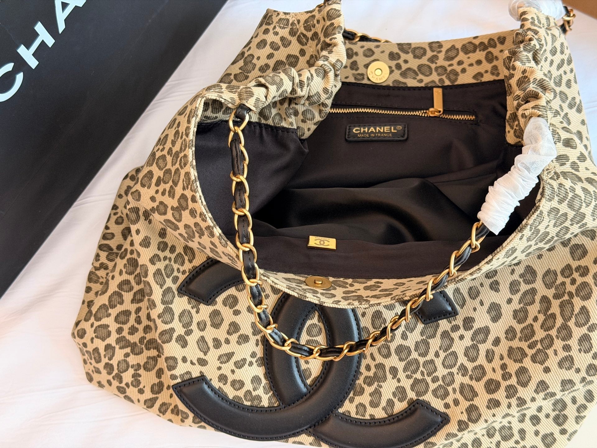 Chanel Printed Tote Bag