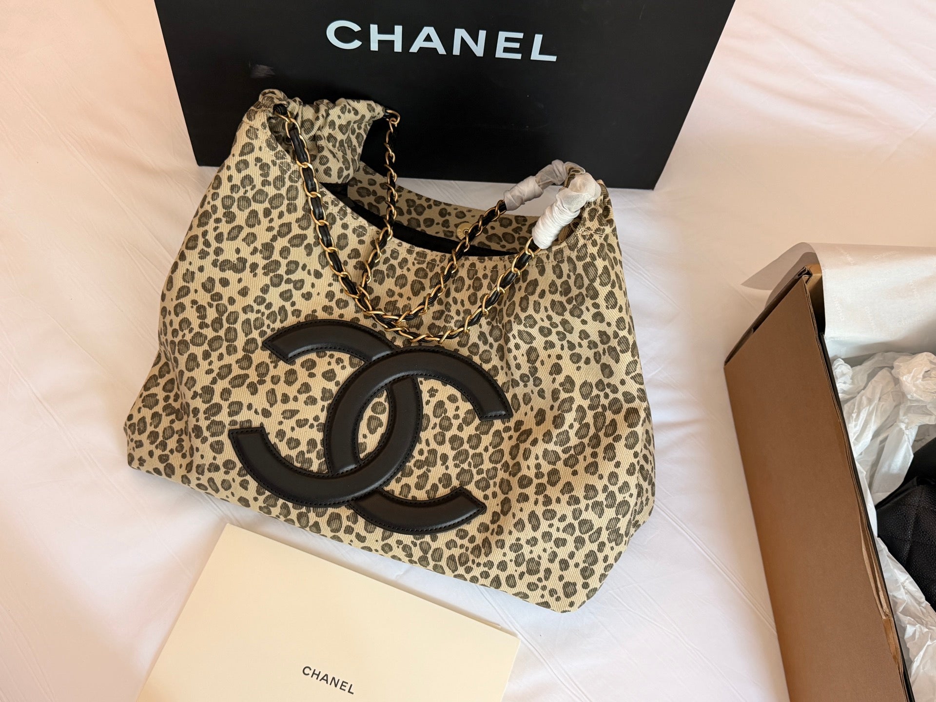 Chanel Printed Tote Bag