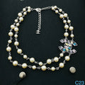 Chanel Pendant Pearl Necklace