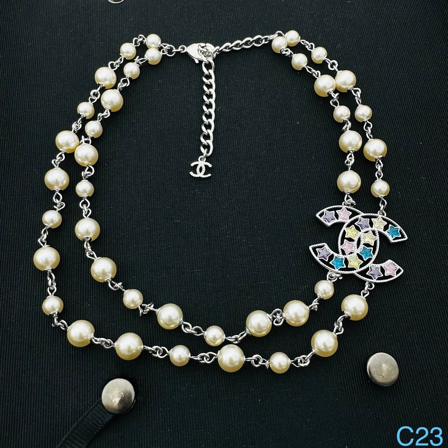 Chanel Pendant Pearl Necklace