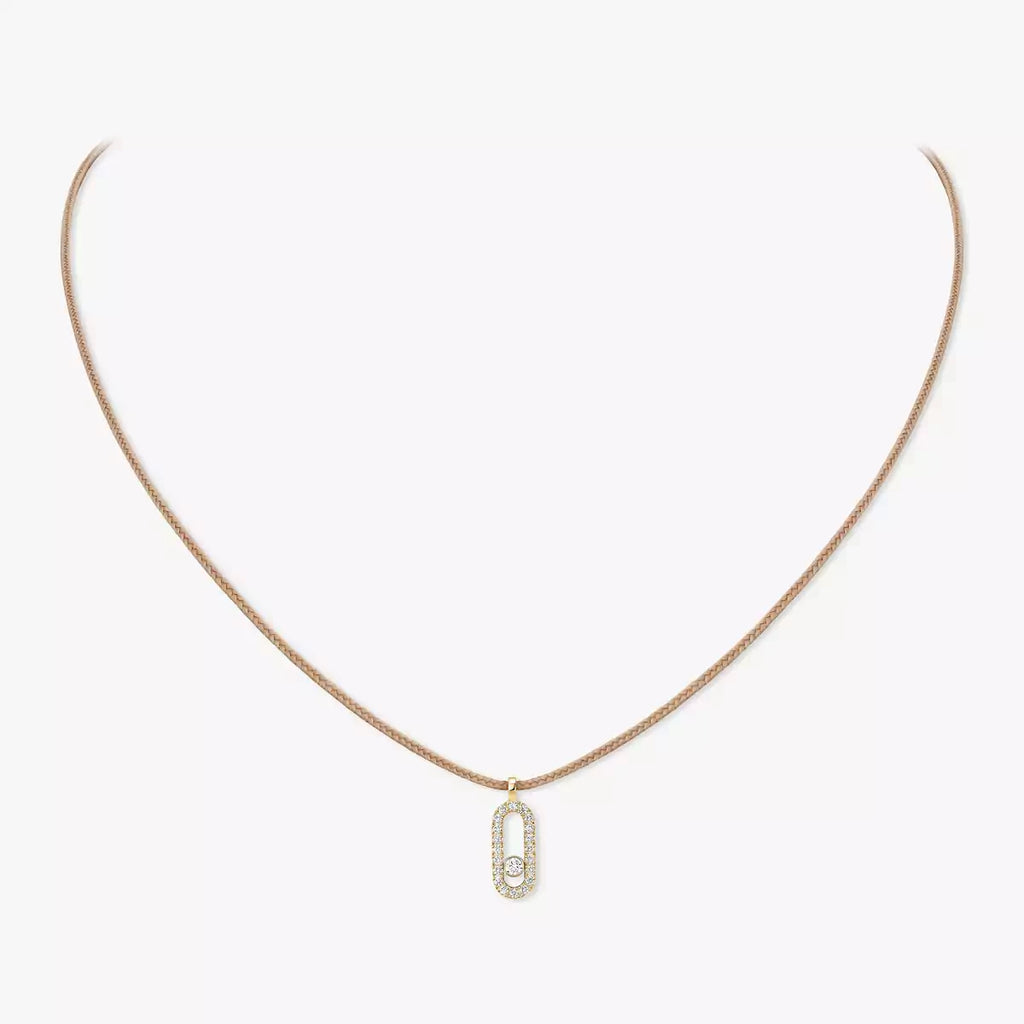 Messika CARE(S) Cord Pavé Necklace Diamond Necklace